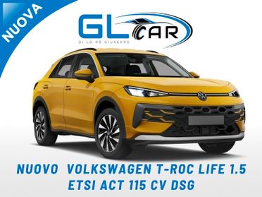 Nuovo Volkswagen T-Roc Life 1.5 eTSI ACT 115 CV DSG