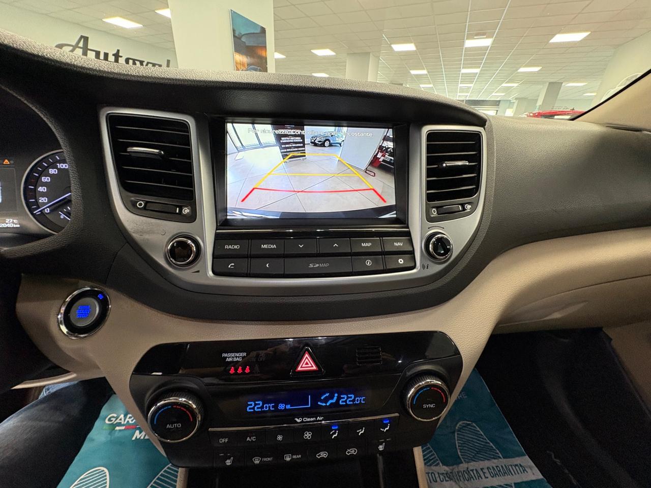 Hyundai Tucson 1.7 CRDi 116cv 2017 km 104000