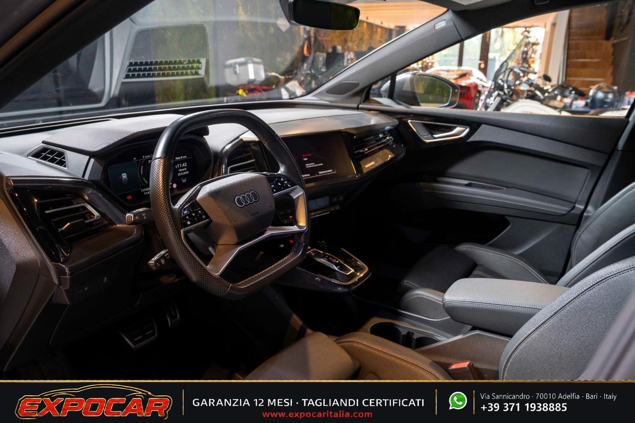 Audi Q4 50 e-tron quattro S line edition