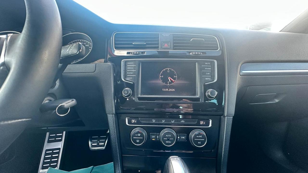 Volkswagen Golf 1.6 TDI 110 CV DSG R-LINE BlueMotion Tech-KM CERTIFICATI UNICO PROPRIETARIO