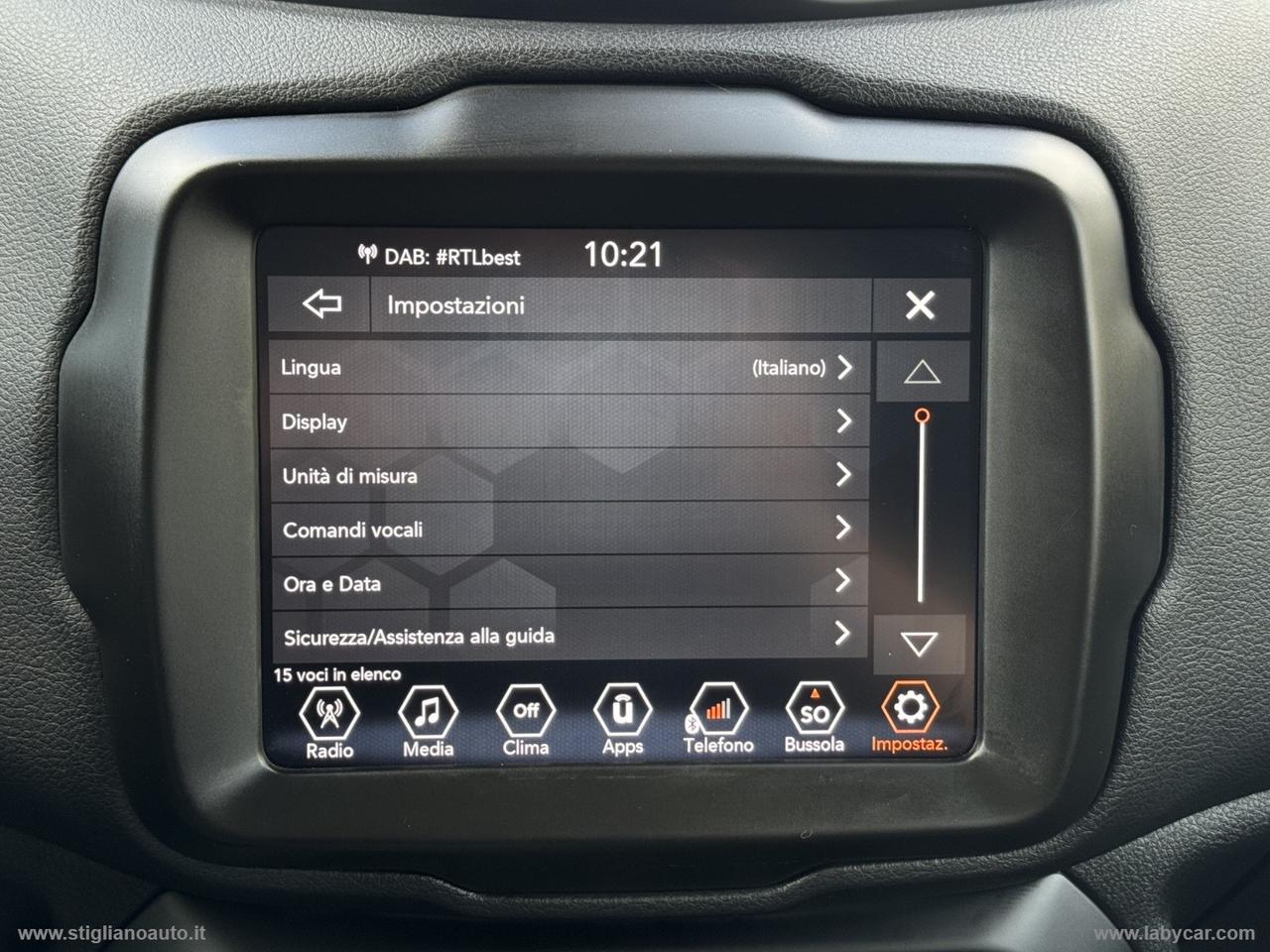 JEEP Renegade 1.6 Mjt 130CV Limited TETTO NERO