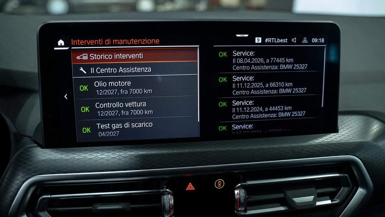 Bmw X4 XDRIVE20D MHEV 48V MSPORT PRO AUTO 20" XENO NAVI PELLE FULL OPTIONAL