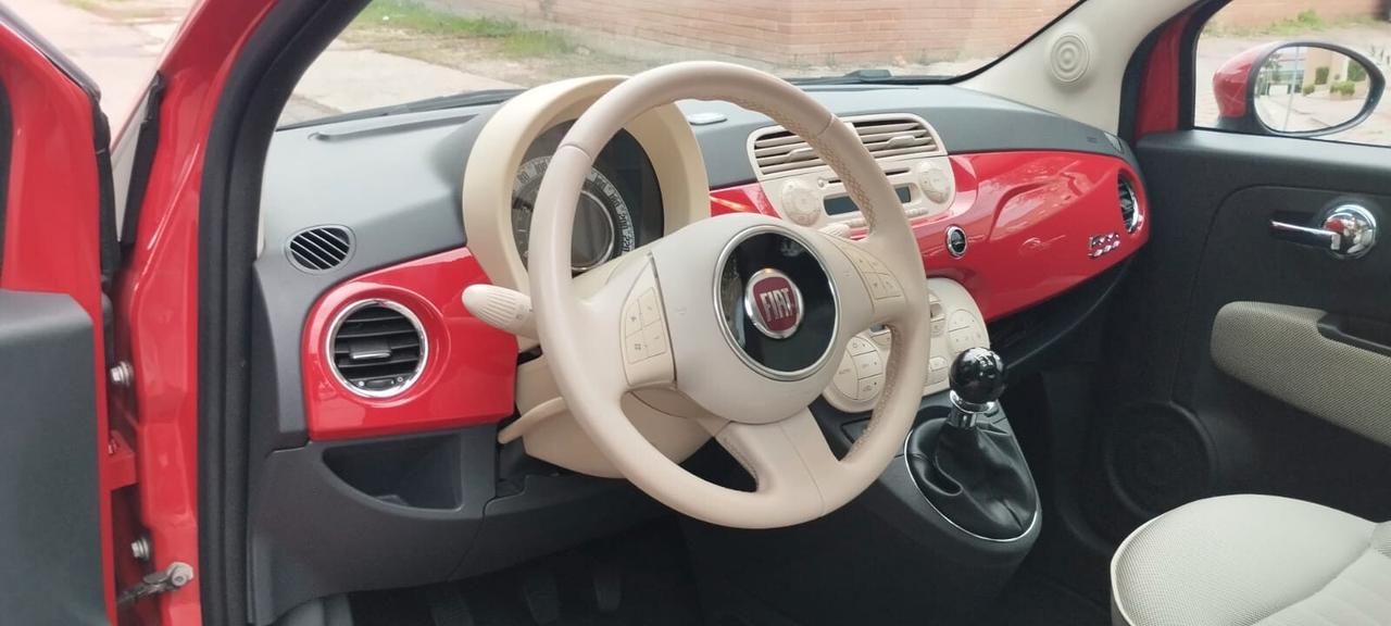 Fiat 500 1.2 12/11 Rosso pastello