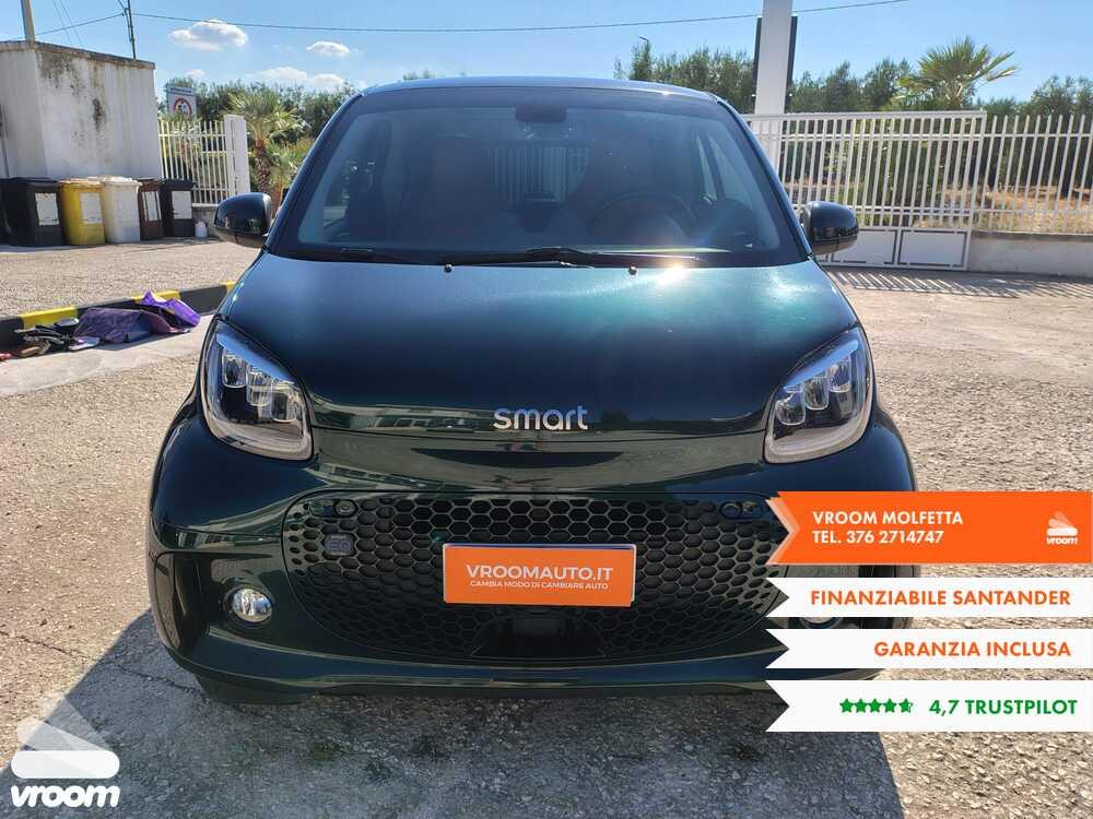 SMART fortwo EQ BRITISH GREEN PANORAMICA
