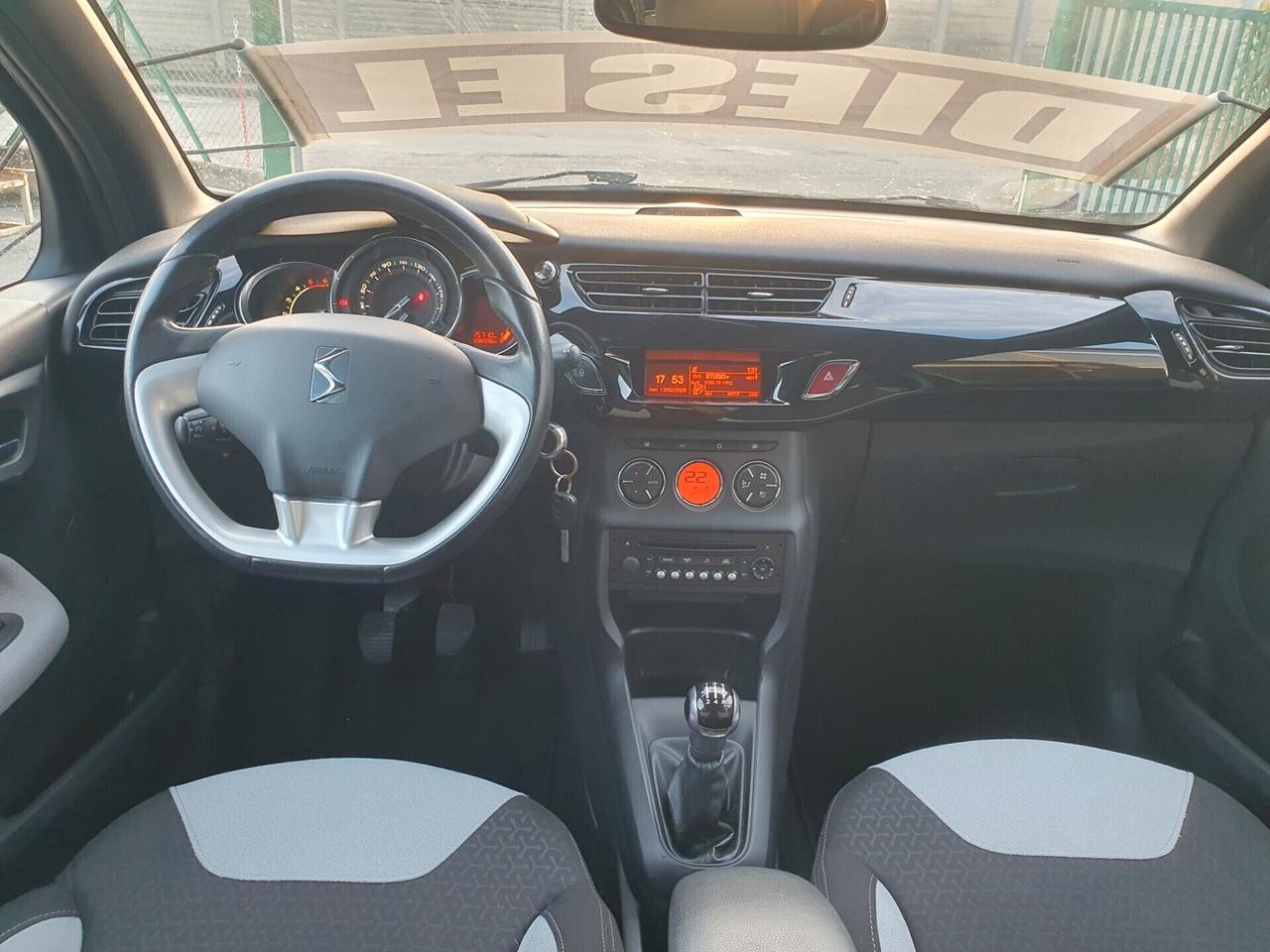 Ds DS3 1.4 hdi 70cv exclusive Neopatentati 2012