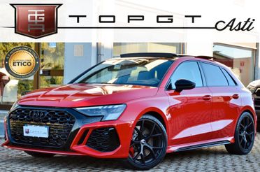 AUDI RS3 SPORTBACK 2.5 TFSI QUATTRO 400cv S-TRONIC, ECCELLENTI CONDIZIONI, SERVICE AUDI, TETTO, MATRIX, HI-FI BANG&OLUFSEN, DYNAMIC PACK, PERMUTE