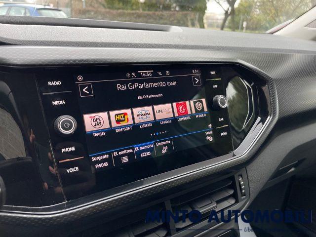 VOLKSWAGEN T-Cross 1.0 TSI 95CV APPLE CARPLAY NAVIGAZIONE SENS.PARCH.