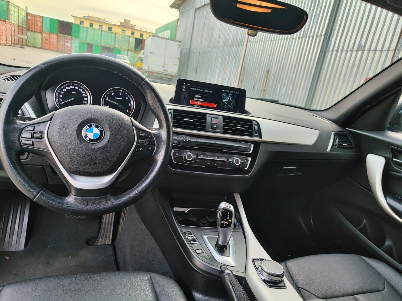 Bmw 118d 5p. Sport 150cv pelle autom telecamera post