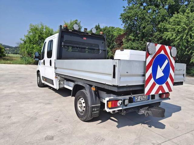 FIAT DUCATO 2.3 MJT 140 CV DOPPIA CABINA CASSONE FISSO