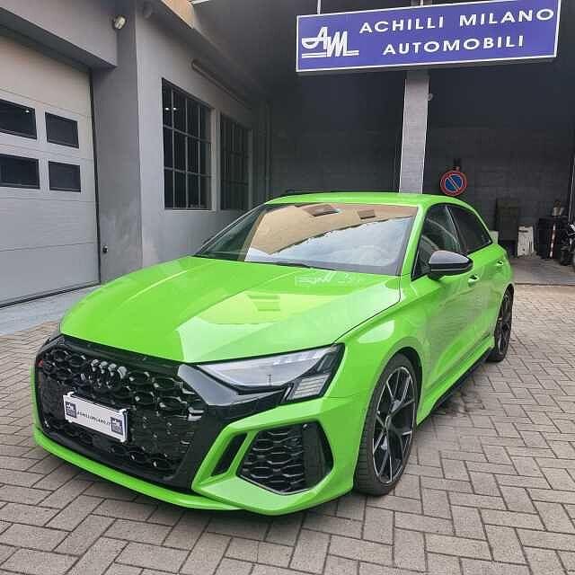 Audi A3 RS 3 SPB TFSI quattro S tronic CARBO-GARANZIA AUDI