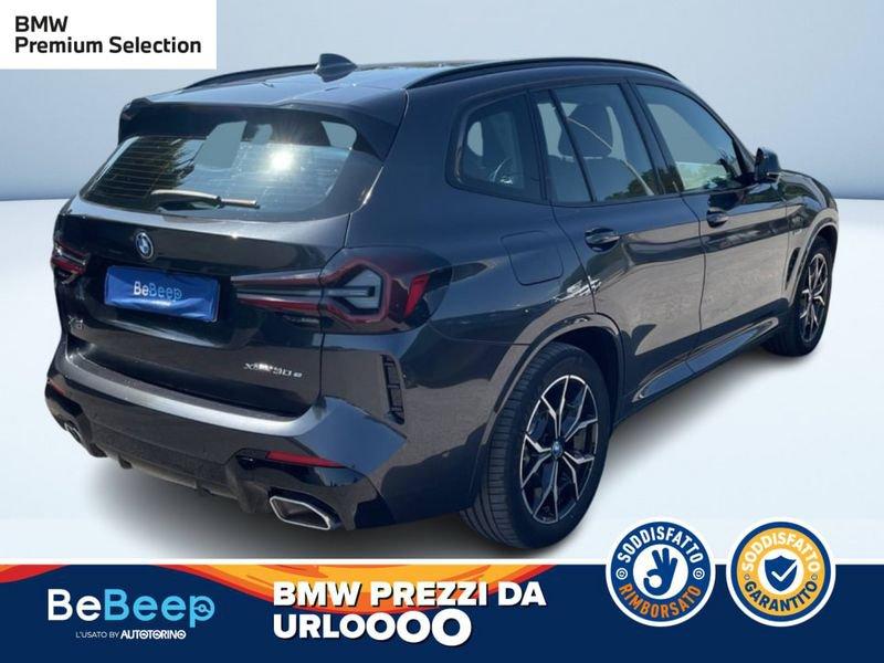 BMW X3 XDRIVE30E MSPORT AUTO