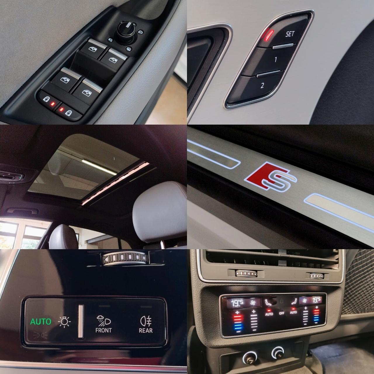 AUDI Q8 50TDI quattro tiptronic SLINE 360 TETTO TOUR AMBIENT