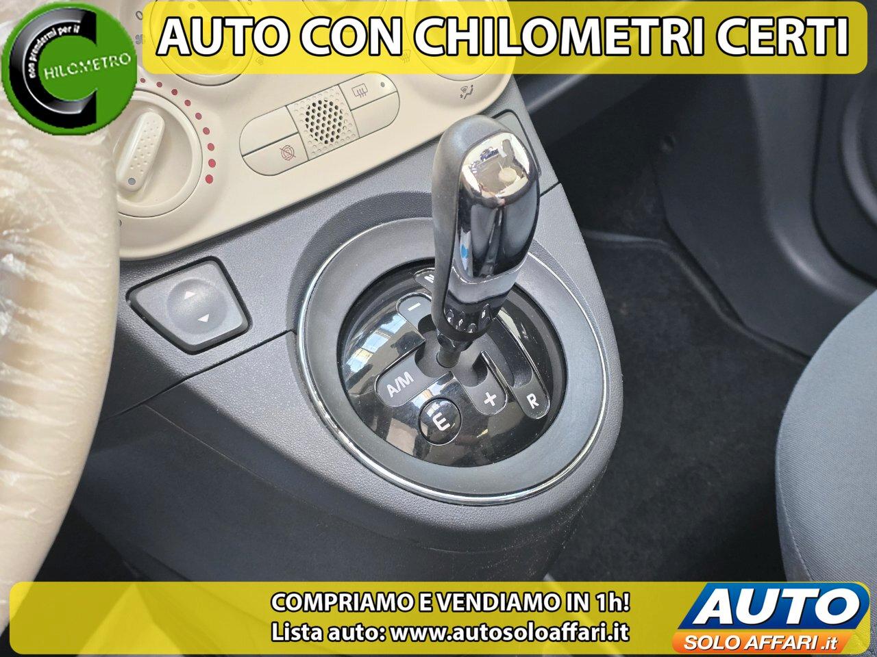 Fiat 500 1.2 CAMBIO AUTOMATICO/TETTO APRIBILE/EURO6B/68.000KM/NEOPATENTATI