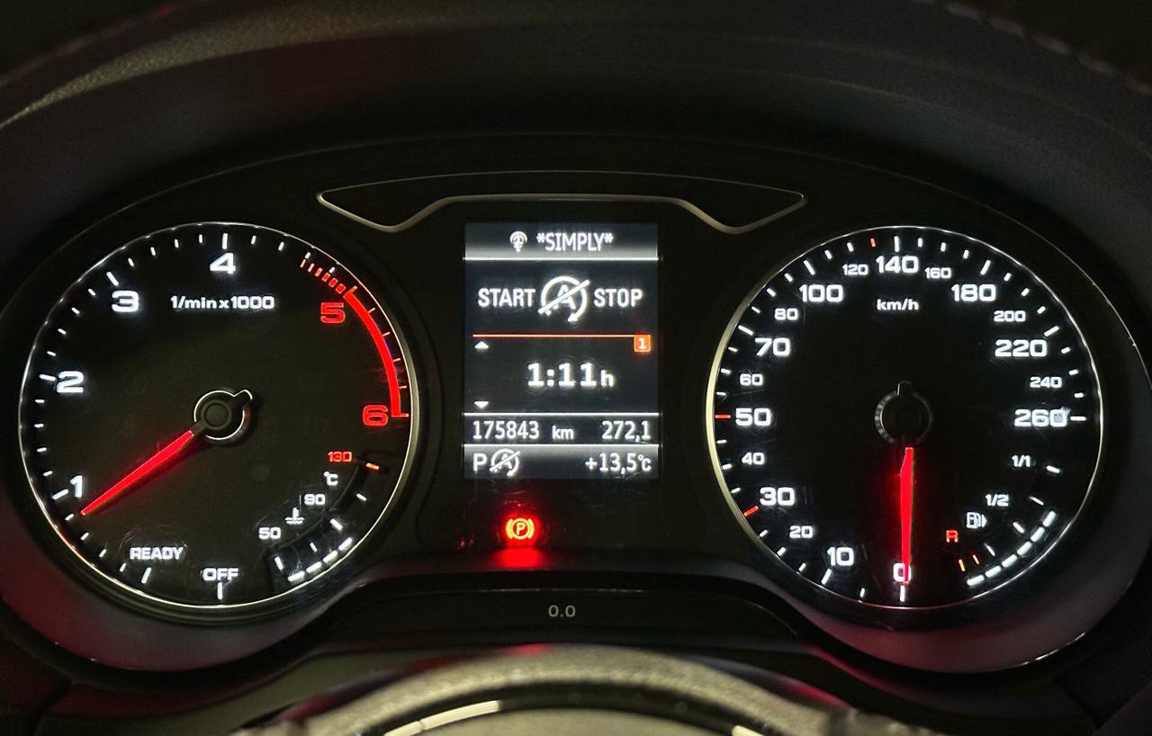 Audi A3 Sportback 1.6 TDI - 2018 - 175.000 km