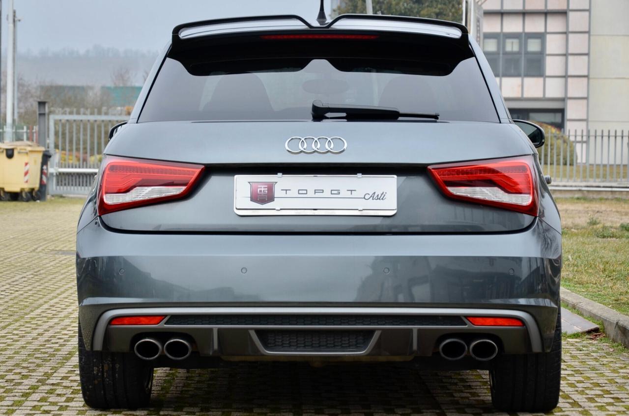 AUDI S1 SPORTBACK 2.0 TFSI QUATTRO 231cv 5p, UFF ITALIANA, SERVICE AUDI, SEDILI GUSCIO, PELLE, XENO, PERMUTE
