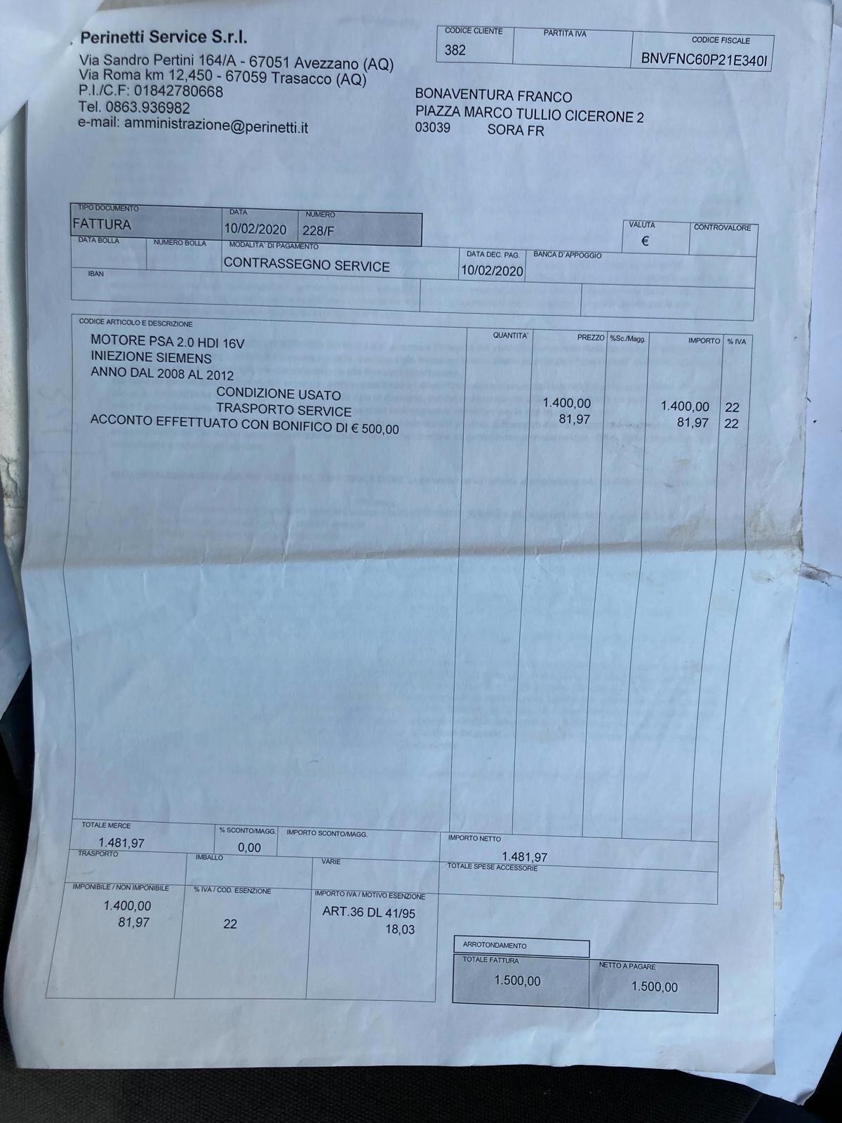 Fiat Scudo 2.0 MJT/136 DPF PC Combi 8 posti (M1)