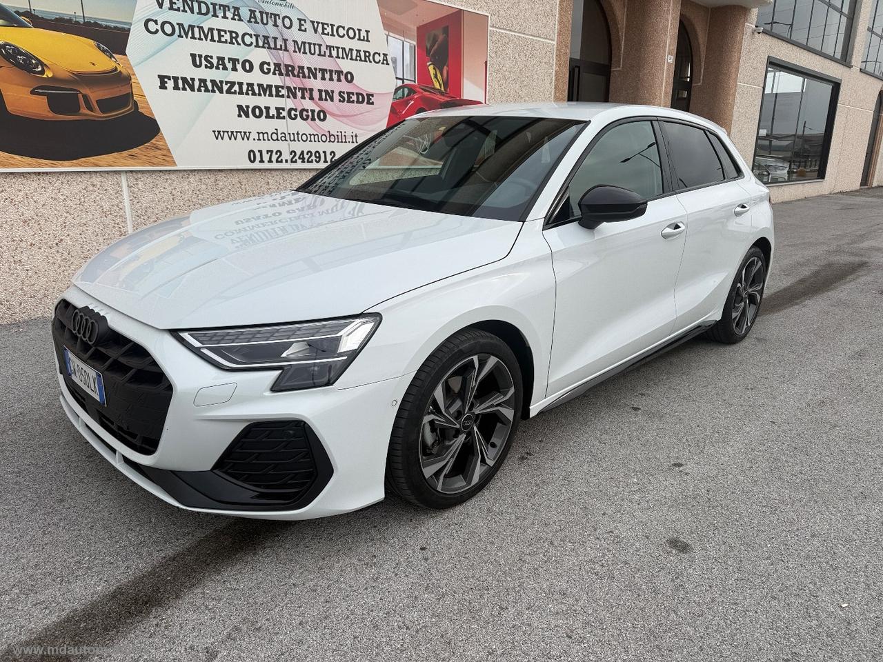 AUDI A3 SPB 35 TDI S tronic S line edition NUOVO MODELLO BLACK LINE