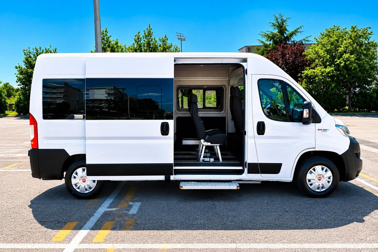 9 Posti Trasporto Disabili Fiat Ducato Maxi