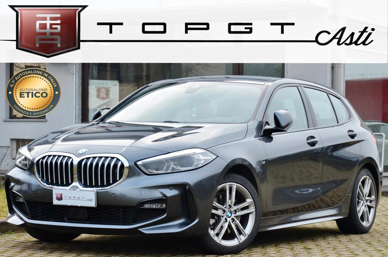 BMW 116d MSPORT 5p 116cv AUTO, UFF ITALIANA, EURO 6D, HI-FI AUDISON, FULL LED, NAVI, RETROCAMERA, PERMUTE