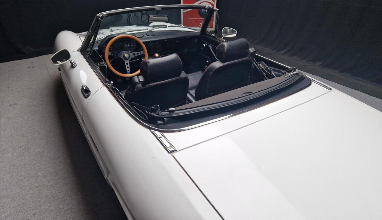 Alfa Romeo Spider 2.0 cc certif. ASI con C.R.S