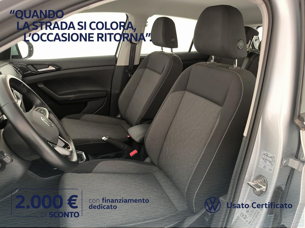 Volkswagen T-Cross 1.0 tsi life 95cv