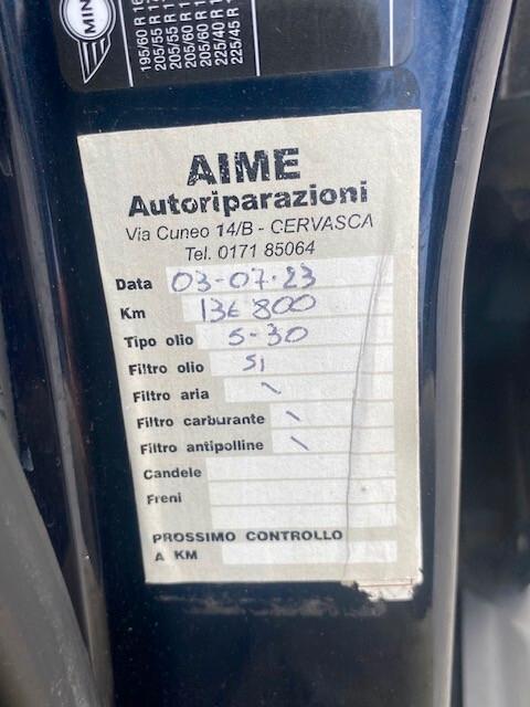 MINI COUNTRYMAN 1.6 D - 12 MESI GARANZIA EUROPEA - NEOPATENTATO