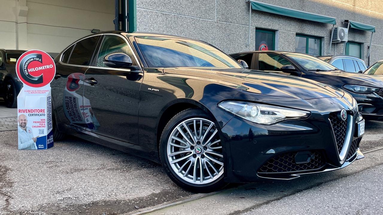 ALFA ROMEO GIULIA 2.2 SUPER AT8 190CV - FULL LED, PELLE, SEDILI RISCALDATI