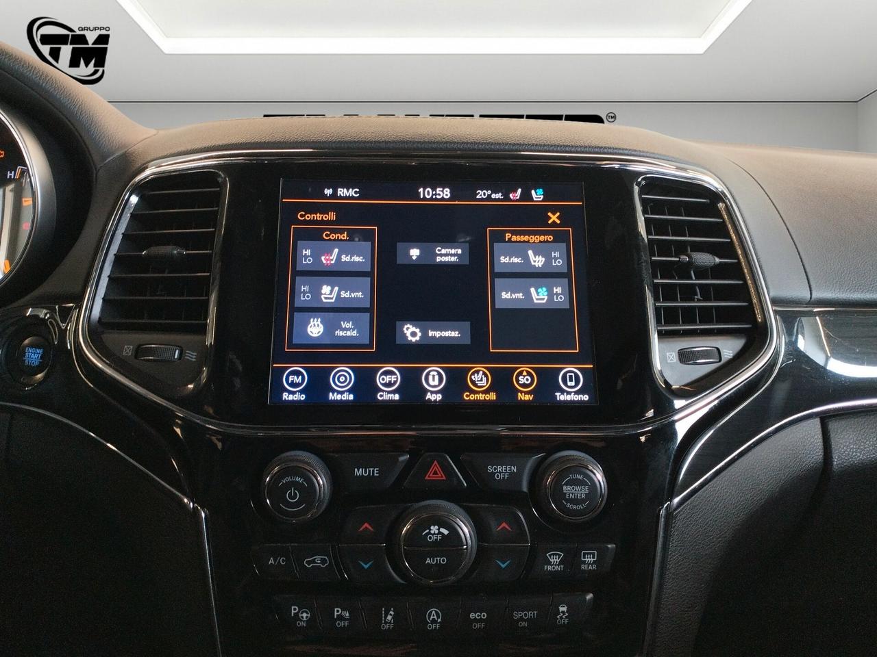Jeep Grand Cherokee 3.0 V6 CRD 250 CV Multijet II Overland - TETTO APRIBILE