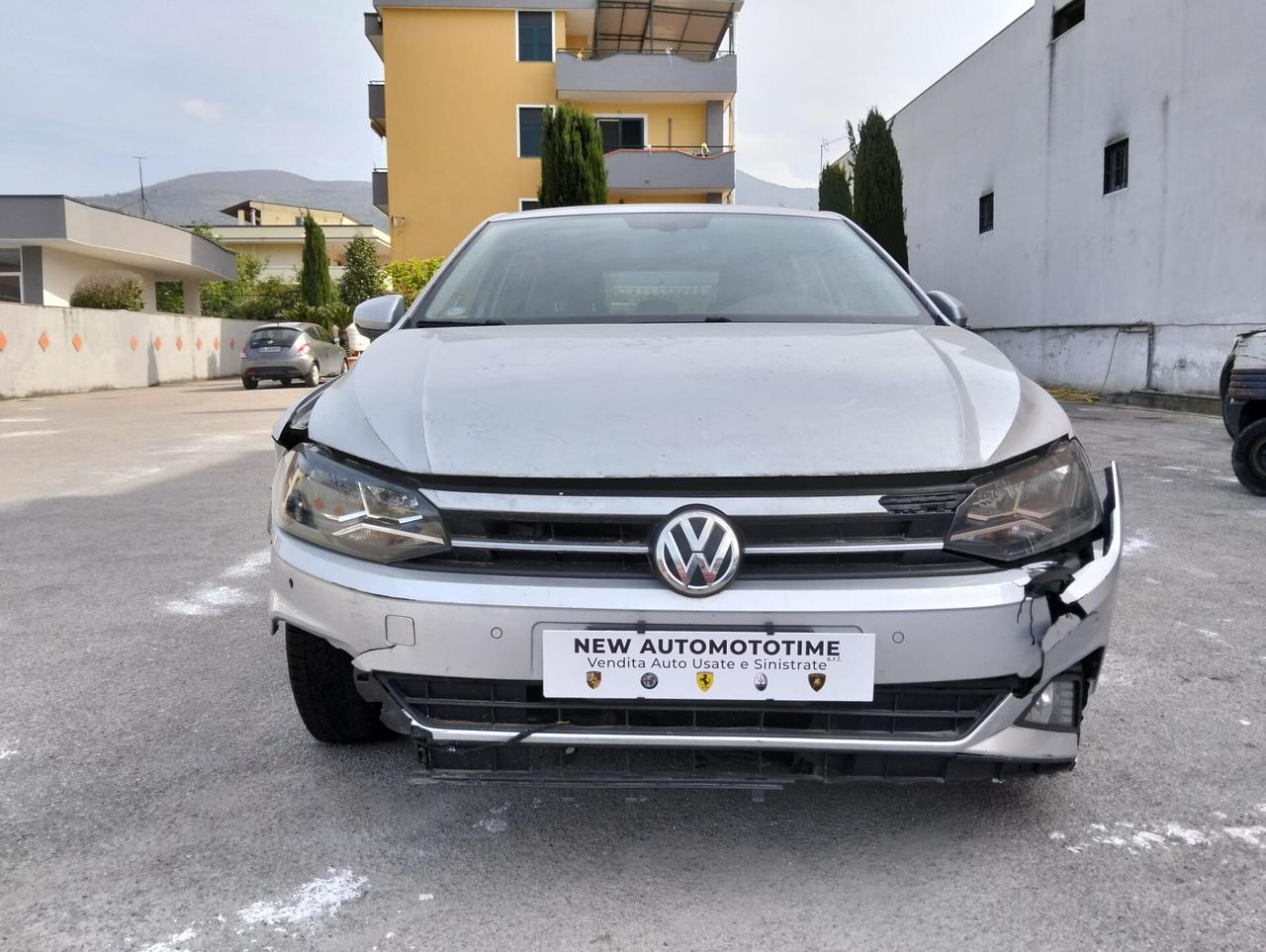 VW Polo 1.6 TDI 80cv 2018 SINISTRATA