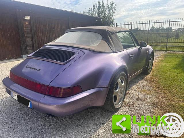PORSCHE 911 Carrera 964 Cabrio Turbo Look Automatica con CRS