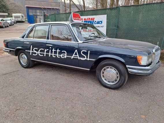 Mercedes-benz 280 SE ISCRITTA ASI 1973 GIANNI CARS CANTELLO VARESE VIA SAN LORENZO 20