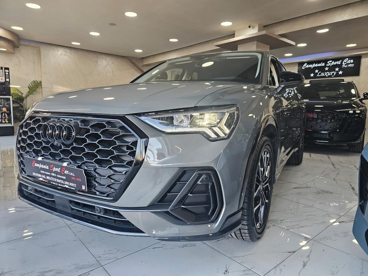 NUOVA AUDI Q3 SPORTBACK 35 TDI 150CV S-TRONIC S-LINE IDENTITY BLACK