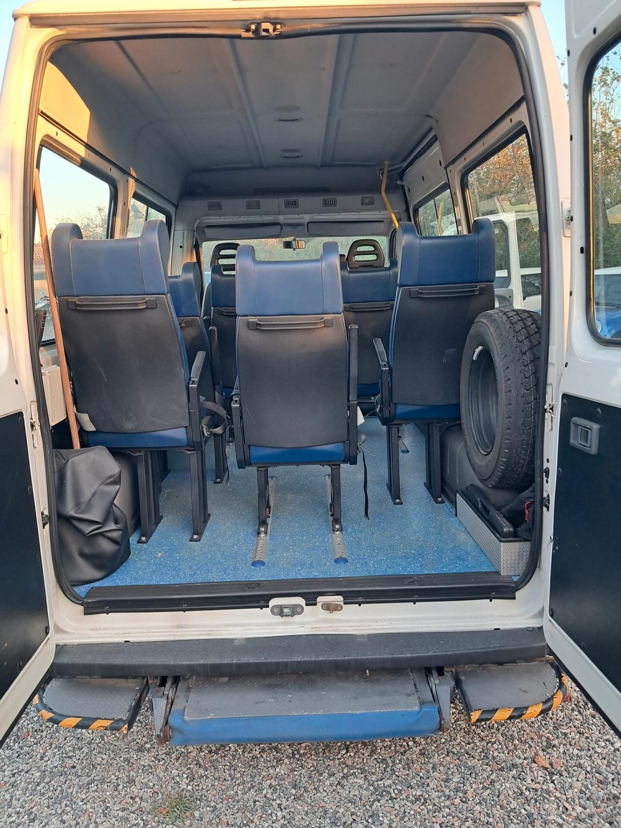 Fiat Ducato 2.3 JTD 9 posti Pedana per Disabili