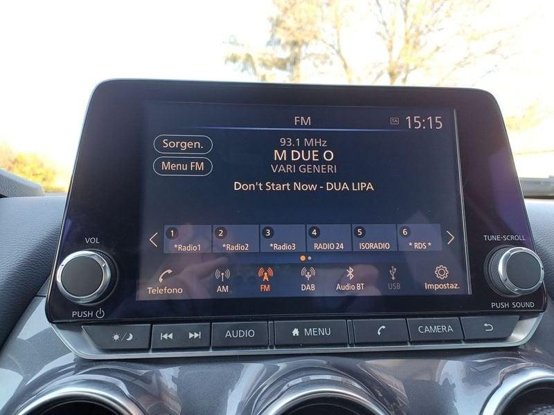 Nissan Juke 1.0 dig-t N-Connecta 117cv GARANZIA-KM CERTIFICATI