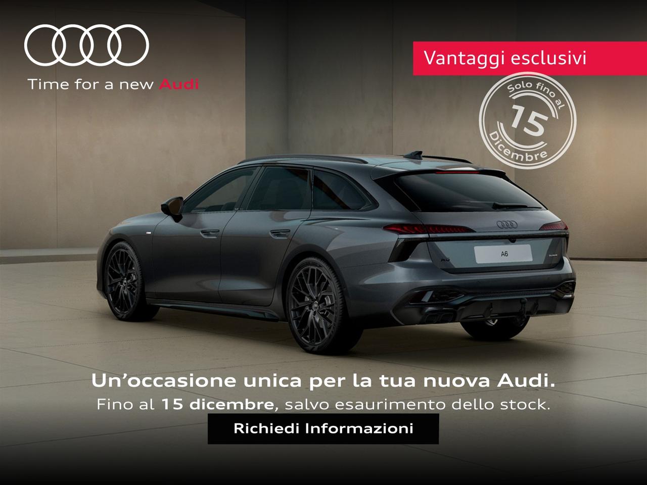 Audi A6 avant 2.0 tdi mhev + s line edition quattro s-tronic