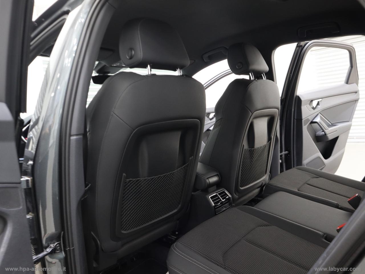 AUDI Q3 SPORTBACK 2.0TDI 200CV S-tronic S-LINE NAVI MATRIX LED PELLE QUATTRO RETROCAMERA