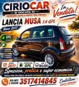 Lancia MUSA 1.4 8V Ecochic (GPL) Gold