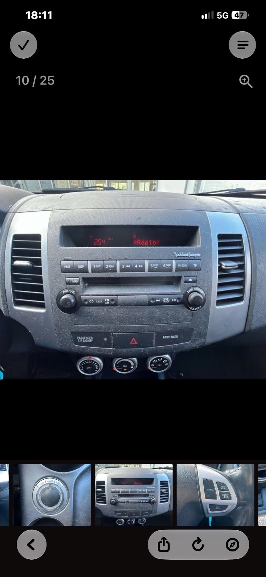 Mitsubishi Outlander 2.0 DI-D Instyle 7 p.ti DPF