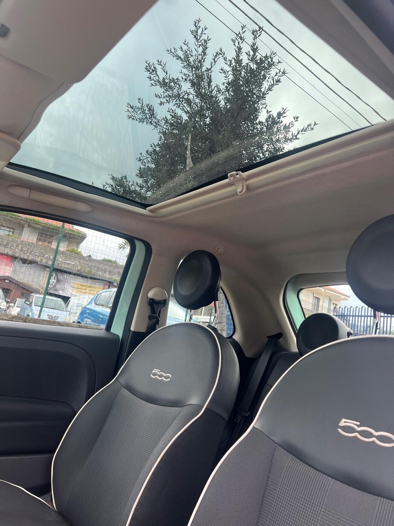 Fiat 500 1.2 benzina 2015 tagliandi certificati