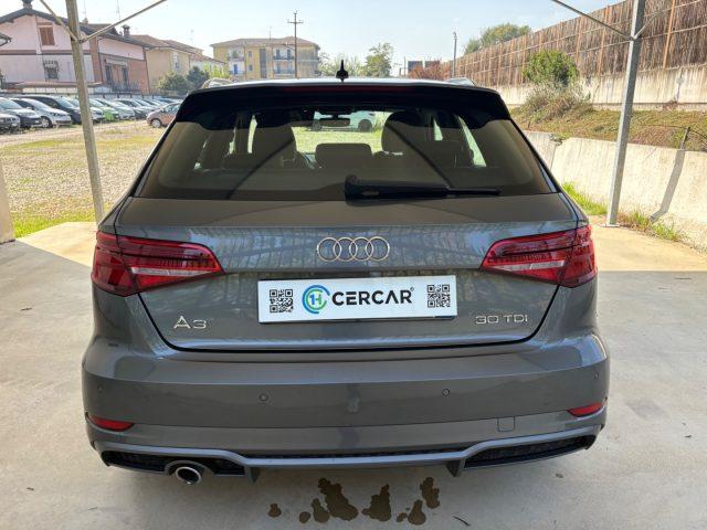AUDI A3 SPB 30 TDI S-LINE UNICO PROPRIETARIO TENUTA BENE