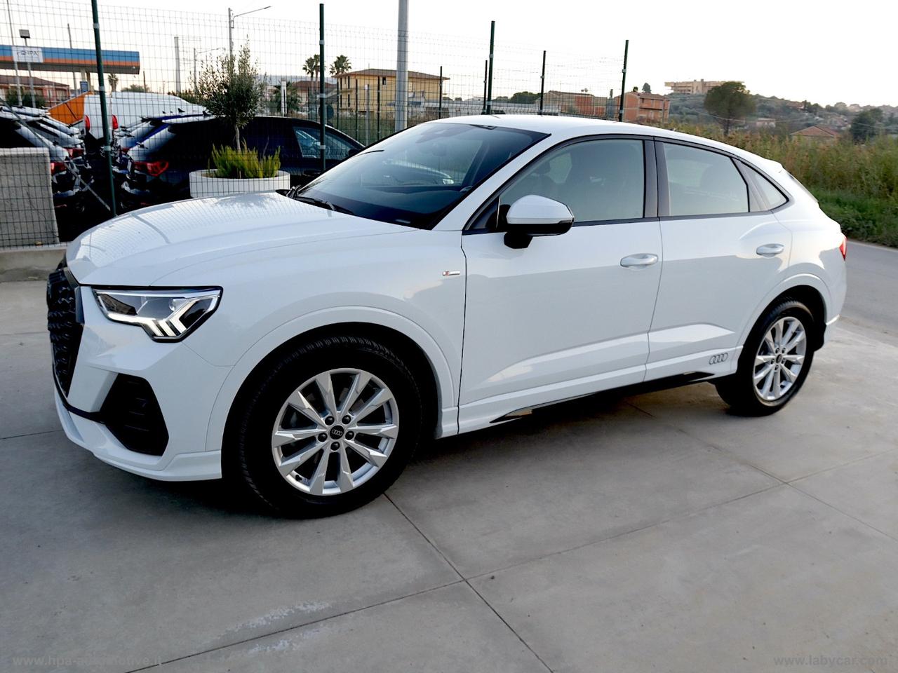 AUDI Q3 SPORTBACK 2.0TDI S-LINE LED RETROCAMERA 360 SONOS