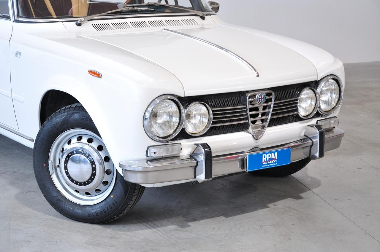 Alfa Romeo Giulia Super Biscione 1600 ASI ORO immacolata
