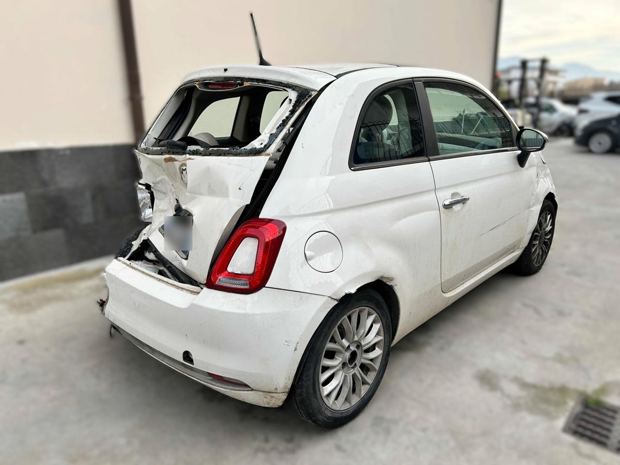 Fiat 500 1.3 MJT 95CV Lounge - 2018 Incidentata