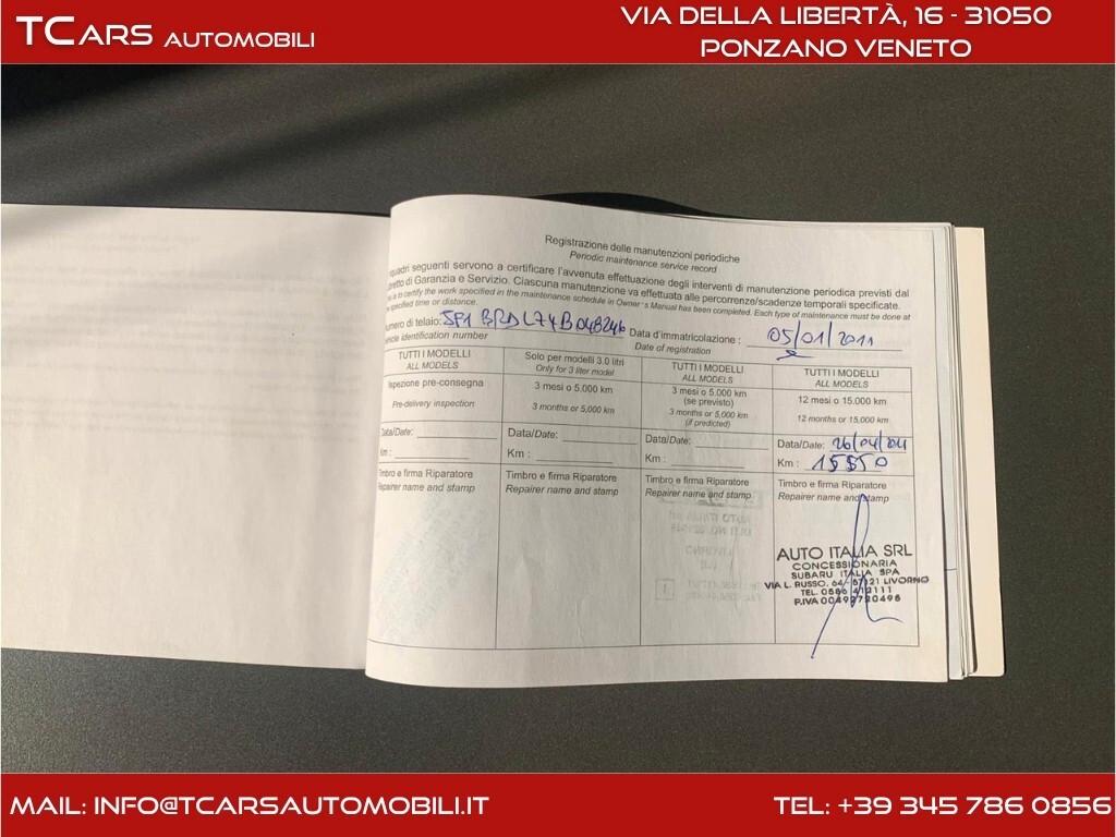 SUBARU OUTBACK 2.0-TETTO APRIBILE-GARANZIA 3 ANNI