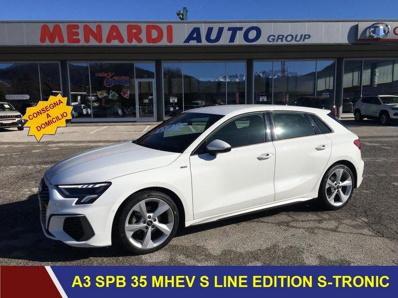 Audi A3 SPB 35 TFSI MHEV S-Tronic S-Line Edition 11 MILA KM!!! S LINE ACCESSORIATA