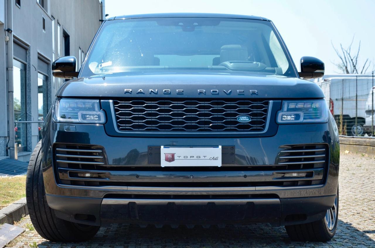 LAND ROVER RANGE ROVER 5.0 V8 S/C AUTOBIOGRAPHY 525cv AUTO, SERVICE LAND ROVER, UNICO UTILIZZATORE, EURO 6D, TETTO, HI-FI MERIDIAN, SEDILI IN PELLE, PERMUTE