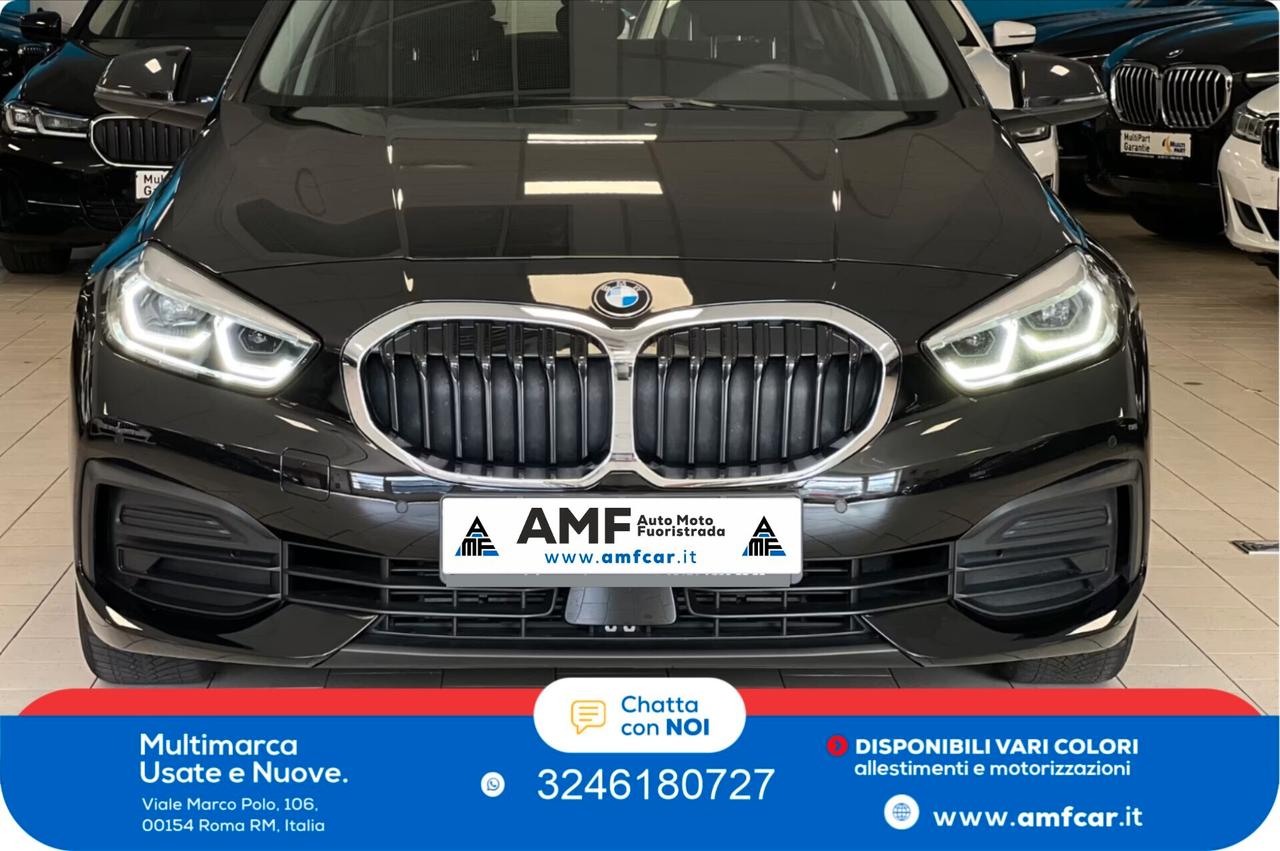 Bmw 118d 5p. Advantage Cambio Manuale Navi Pdc
