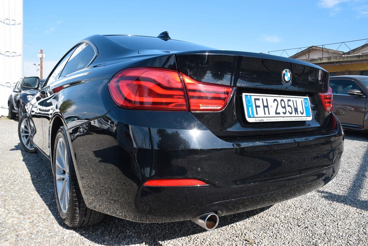 Bmw 418 418d Coupé 6M Sport CRUISE BT BIZONA KM REALI