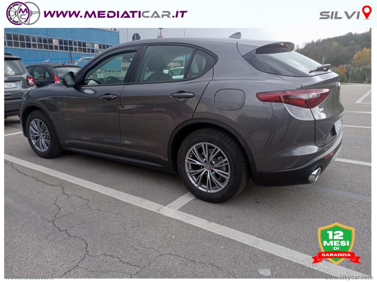 ALFA ROMEO Stelvio 2.2 T.diesel 190 CV AT8 Q4 Exec. +SET GOMME ESTIVE