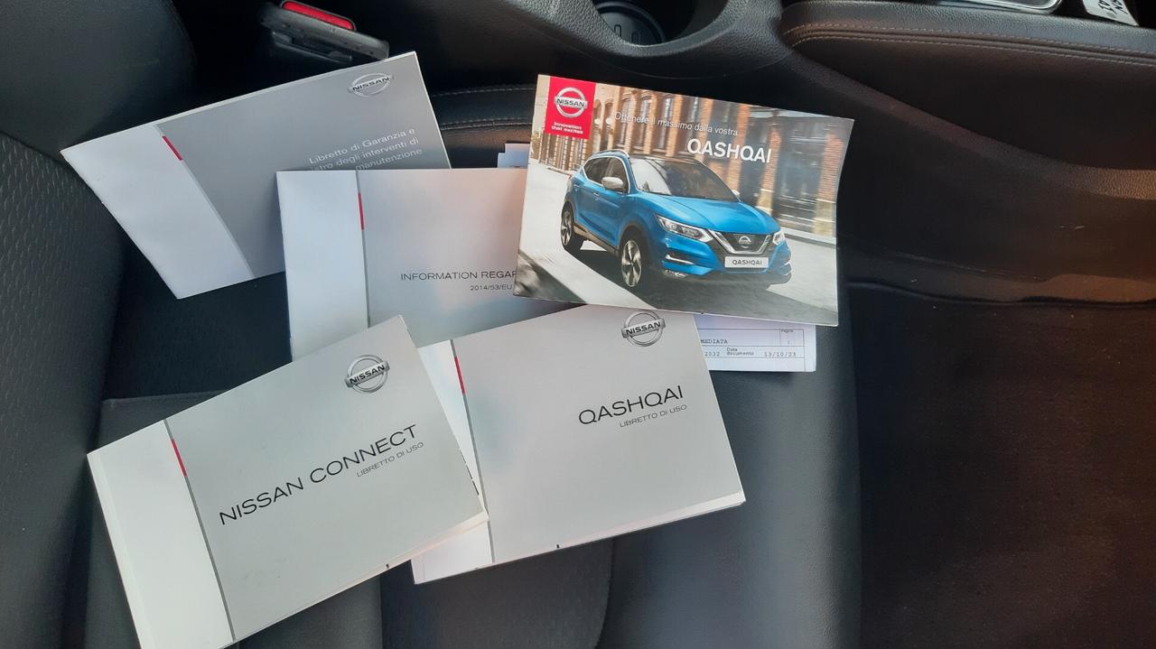 NISSAN QASHQAI1.5 DCI TEKNA TETTO-PELLE-CAMERA 360°